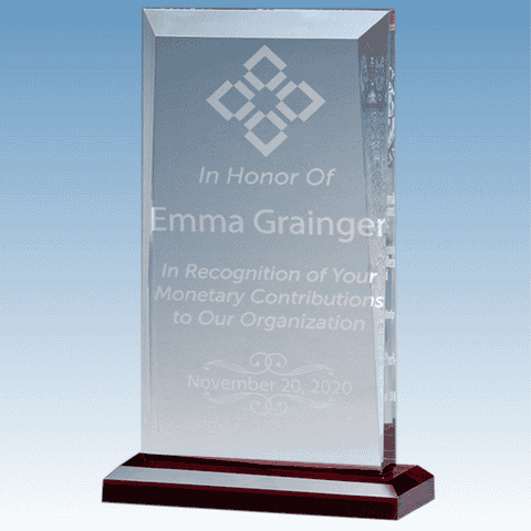 Donor Recognition Apex Style Acrylic Award