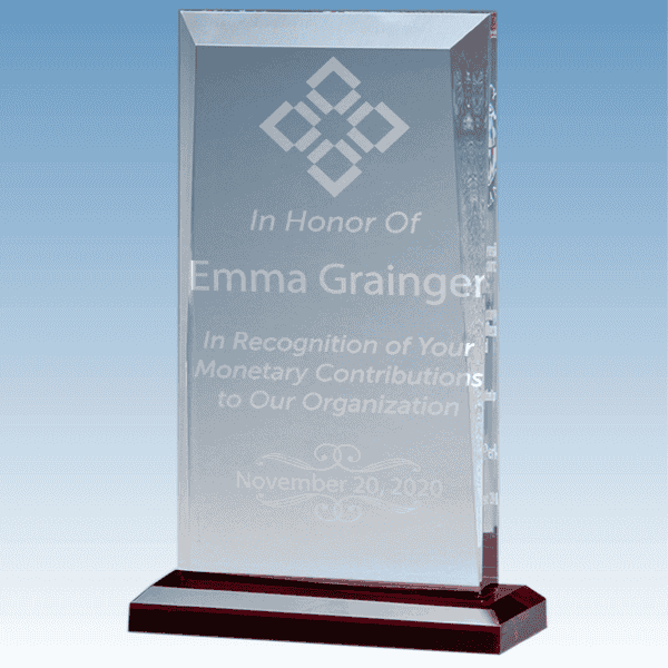 Donor Recognition Apex Style Acrylic Award