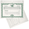 Duke 10 Blank Stock Certificates
