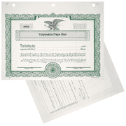 Duke 10 Stock Certificates
