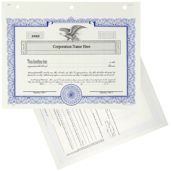 Duke 11 Stock Certificates