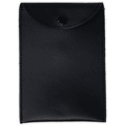Black Vinyl Embosser Pouch