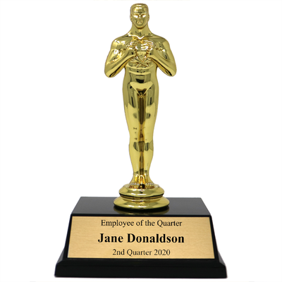 Employee of the Quarter Achievement Award Trophy