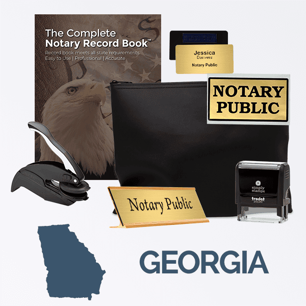 Georgia Deluxe Notary Kit