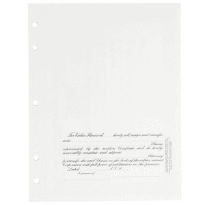 GOES KG3 Corporate Stock Certificates