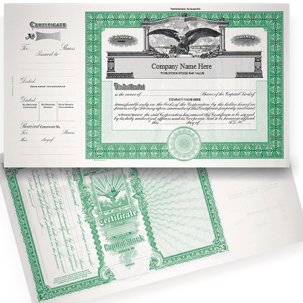 GOES 364 Capital Stock Certificates