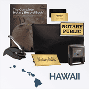 Hawaii Deluxe Notary Kit