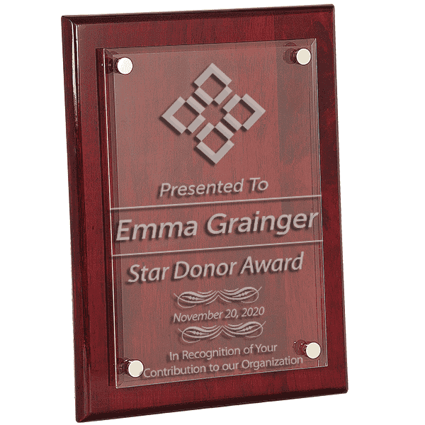 Honorary Donor Floating Acrylic Plaque