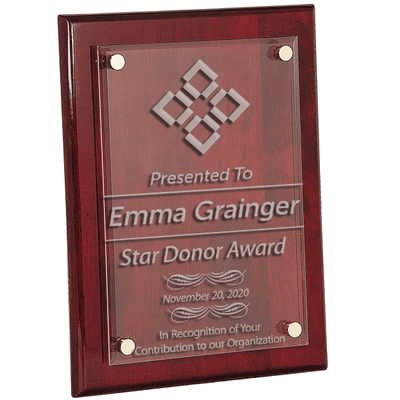 Honorary Donor Floating Acrylic Plaque