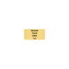 Horizontal Engraved Heavy Brass Signs 1" x 2"