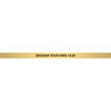 Horizontal Engraved Heavy Brass Signs 1" x 20"