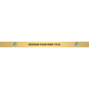 Horizontal Full Color Brass Signs 1" x 16"