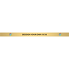 Horizontal Full Color Brass Signs 1" x 18"