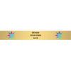 Horizontal Full Color Brass Signs 2" x 16"