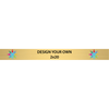 Horizontal Full Color Brass Signs 2" x 20"