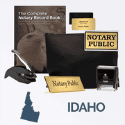 Idaho Deluxe Notary Kit