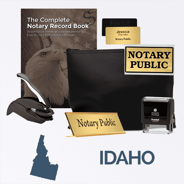 Idaho Deluxe Notary Kit