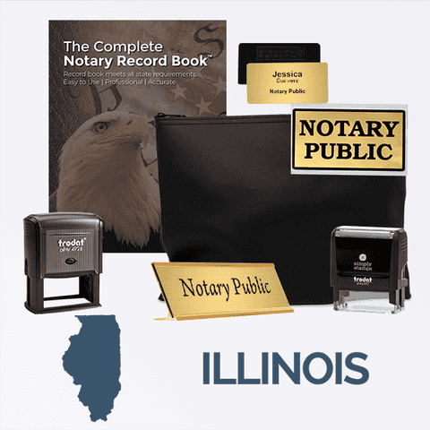 Illinois Deluxe Notary Kit