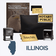 Illinois Deluxe Notary Kit