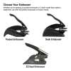 Pocket, desk, and EZ-Seal embossers for notary and architect seals.  