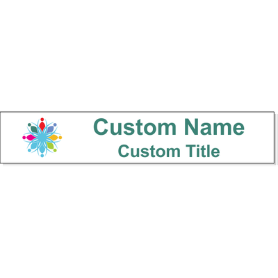 Insert Only for  1.5" x 8" Wall Sign - Full Color