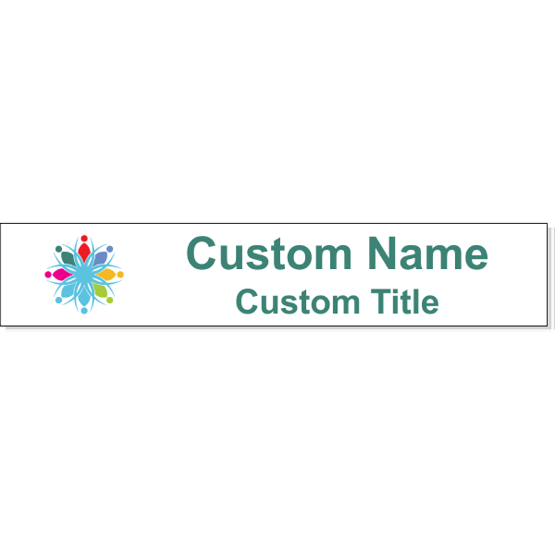Insert Only for  1.5" x 8" Wall Sign - Full Color