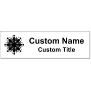 Engraved 3" x 10" Wall Sign Insert Only