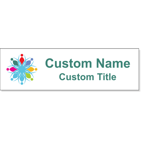 Full Color 3" x 10" Wall Sign Insert Only