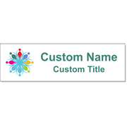 Full Color 3" x 10" Wall Sign Insert Only
