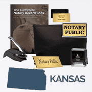Kansas Deluxe Notary Kit