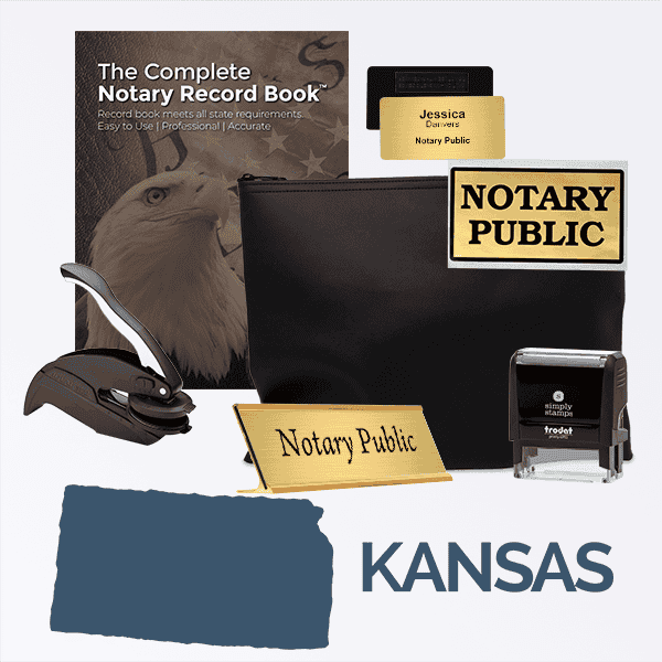 Kansas Deluxe Notary Kit