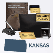 Kansas Deluxe Notary Kit