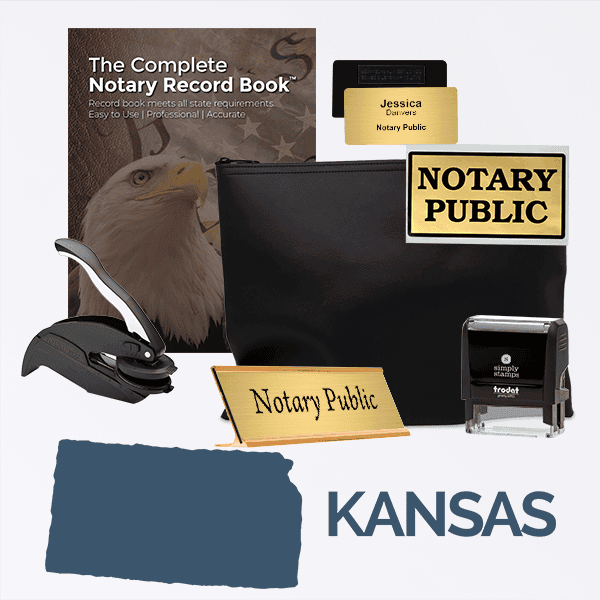 Kansas Deluxe Notary Kit
