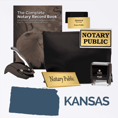 Kansas Deluxe Notary Kit