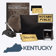 Kentucky Deluxe Notary Kit
