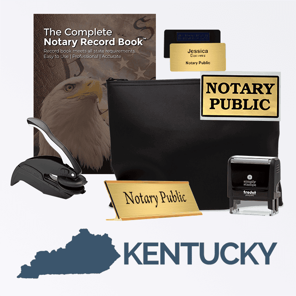 Kentucky Deluxe Notary Kit
