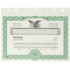 GOES KG2 Blank Corporate Stock Certificates