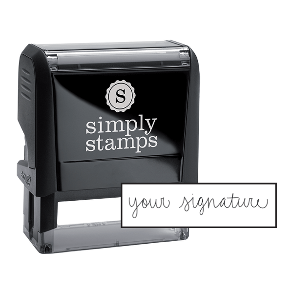 Large Signature Stamp