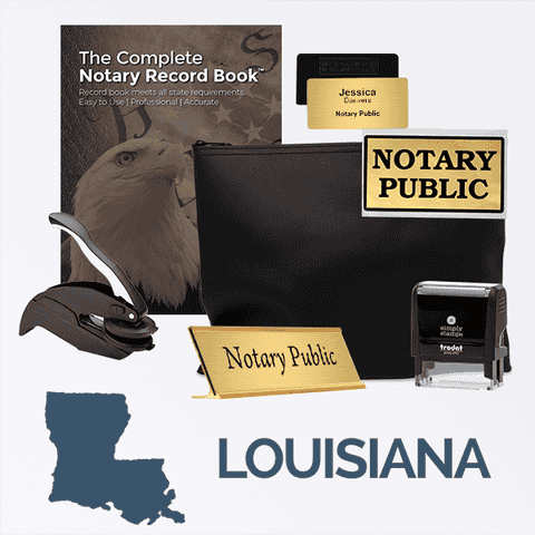 Louisiana Deluxe Notary Kit