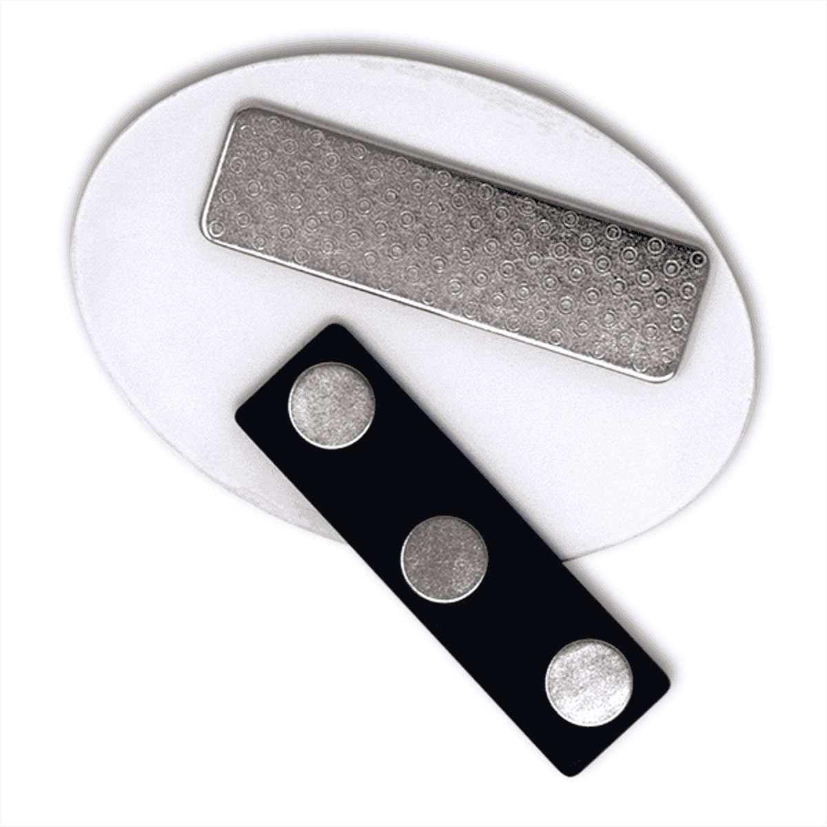 Magnetic Backing for Name Tags - Oval