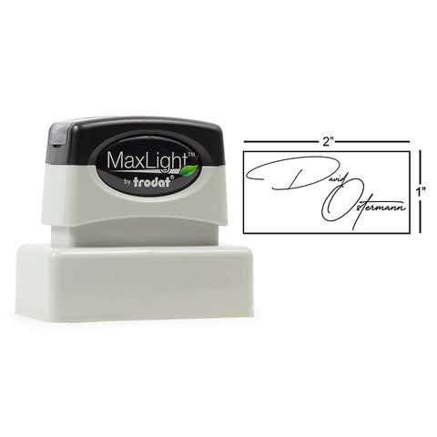 Pre-Inked Signature Stamp