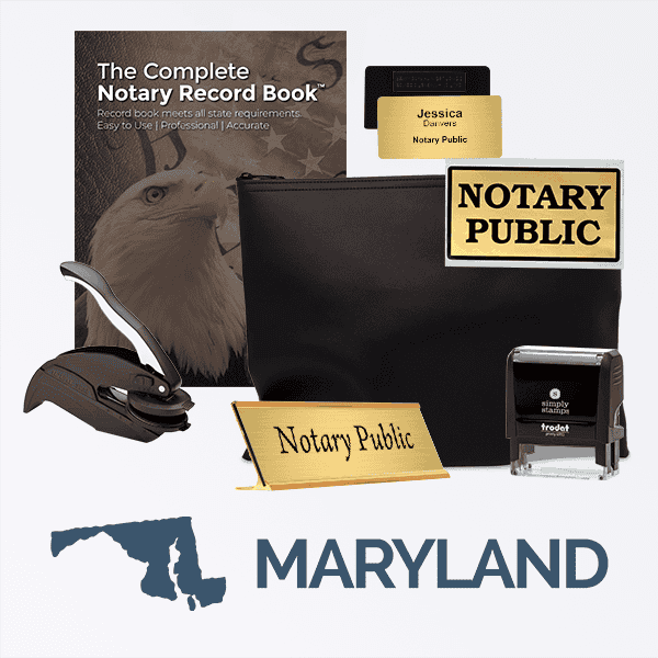 Maryland Deluxe Notary Kit