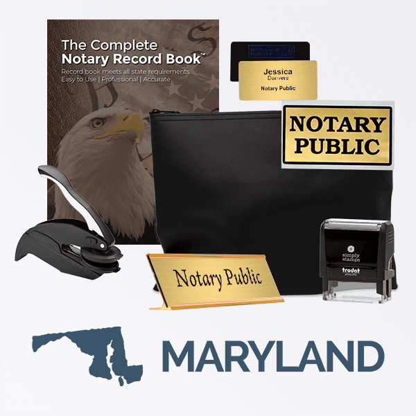 Maryland Deluxe Notary Kit