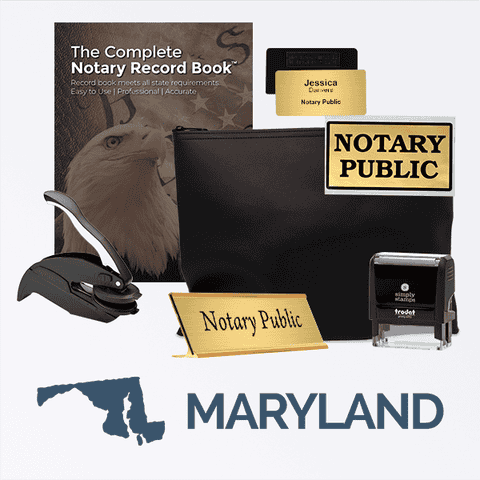 Maryland Deluxe Notary Kit