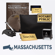 Massachusetts Deluxe Notary Kit