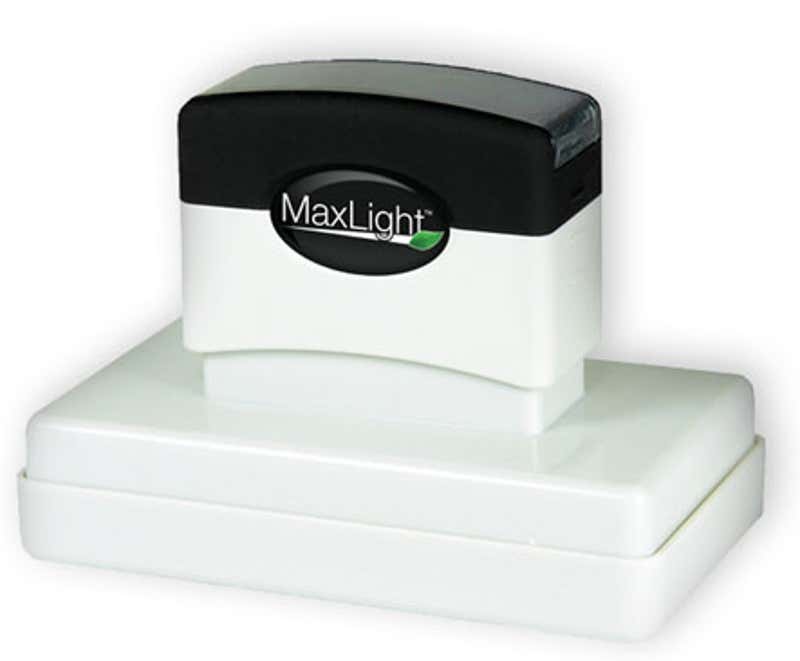MaxLight Custom Pre-Inked Stamp - MAX-800Z