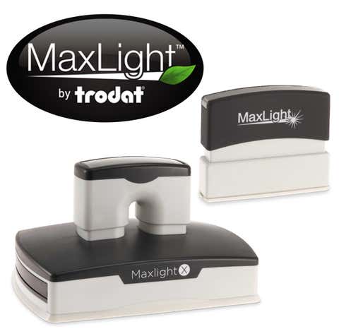 Maxlight Pre-Inked Rectangular Stamps