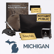 Michigan Deluxe Notary Kit