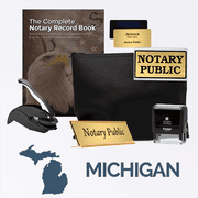 Michigan Deluxe Notary Kit