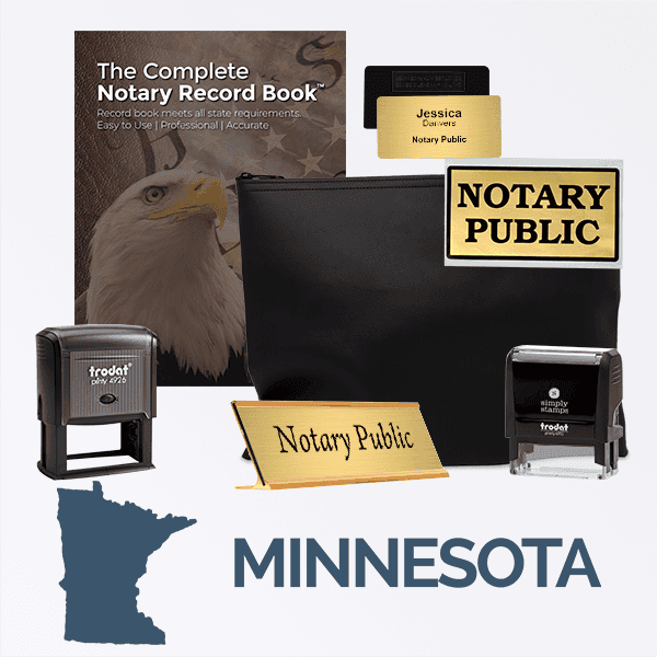 Minnesota Deluxe Notary Kit